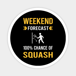 Weekend Forecast Squash Magnet